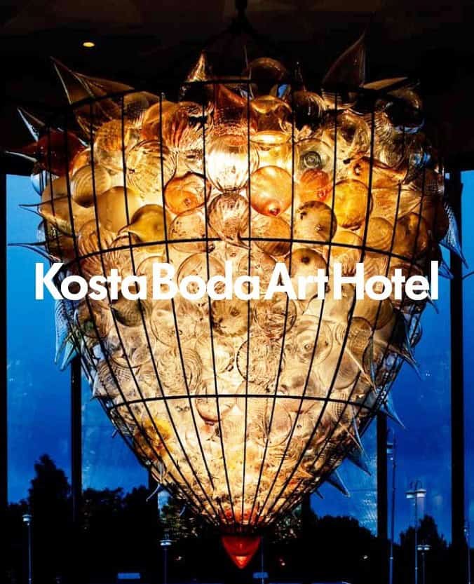 Annica Triberg : Kosta Boda Art Hotel : a place for meetings between people, glass, art, design, architecture and gastronomy