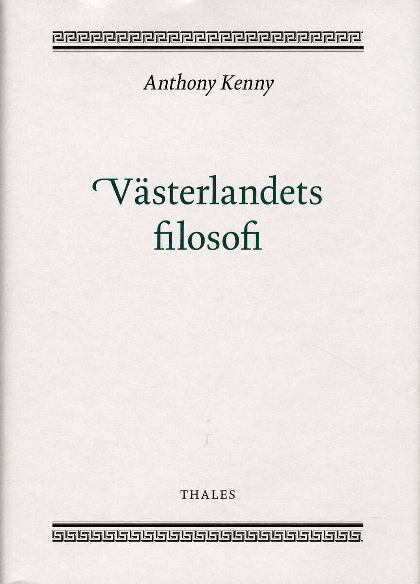 Anthony Kenny : Västerlandets filosofi