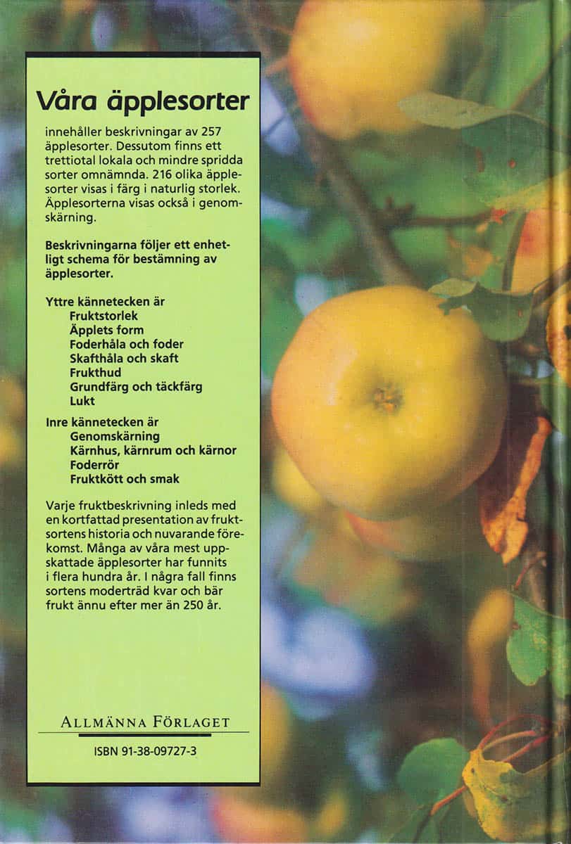 Anton Nilsson : Våra äpplesorter