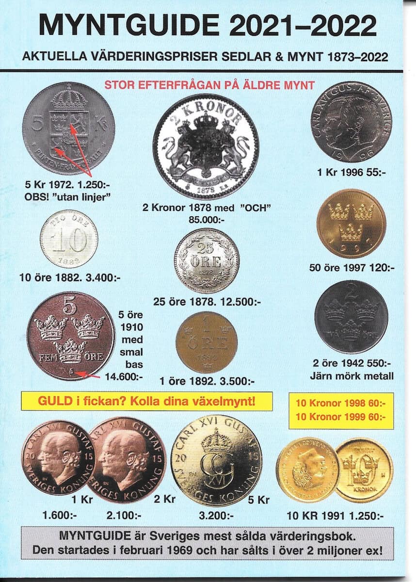 Archie Tonkin : Myntguide Nr 55 2021-2022