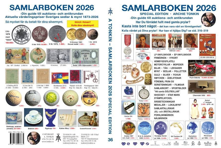 Archie Tonkin : Samlarboken 2026