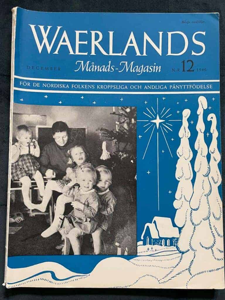 Are Waerland : Waerlands Månads-Magasin nr 12 1946