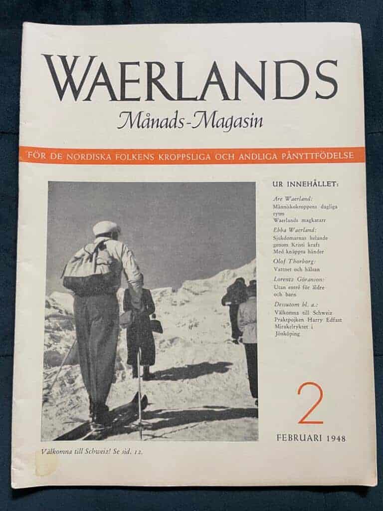 Are Waerland : Waerlands Månads-Magasin nr 2 1948