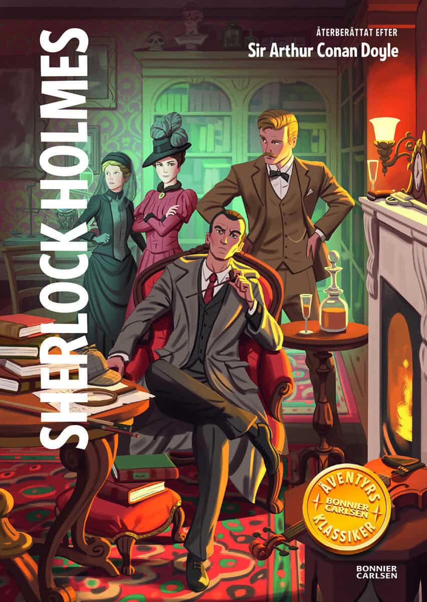 Arthur Conan Doyle : Sherlock Holmes : 3 mysterier. Det spräckliga bandet ; De rödhårigas förening ; En skandal i Böhmen