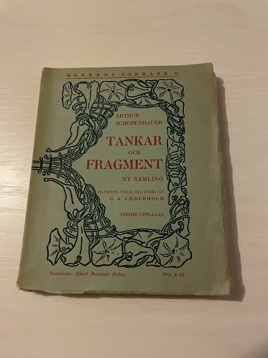 Arthur Schopenhauer : Tankar och fragment - ny samling