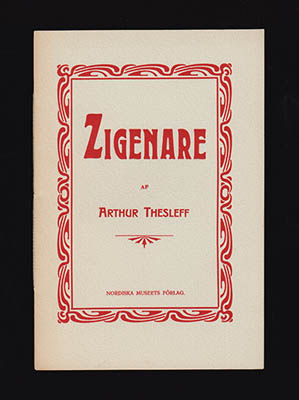 Arthur Thesleff : Zigenare
