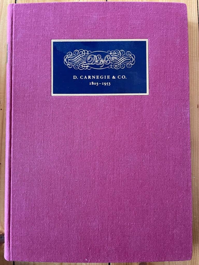 Artur Attman : D. Carnegie & Co. 1803-1953