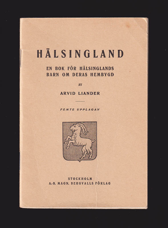 Arvid Liander : Hälsingland