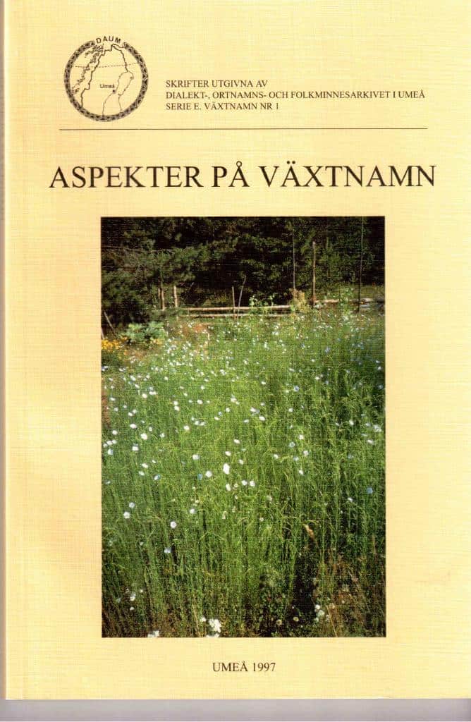 Aspekter på växtnamn