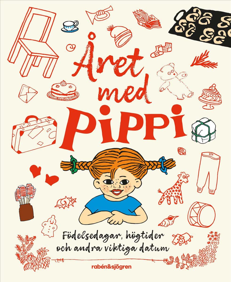 Astrid Lindgren : Året med Pippi : födelsedagsbok