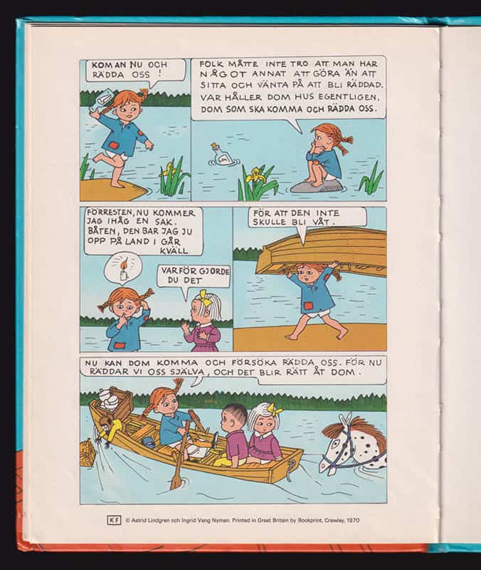 Astrid Lindgren : Pippi är starkast i världen