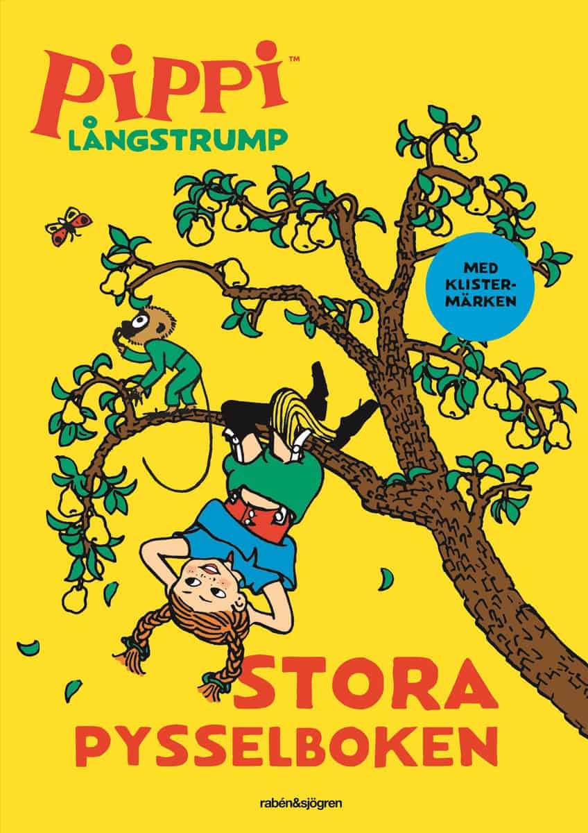 Astrid Lindgren : Pippi Långstrump - Stora pysselboken : med klistermärken