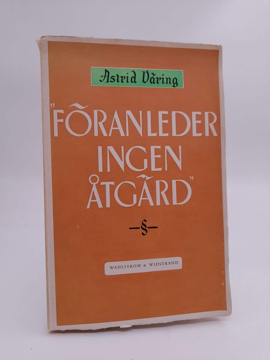 Astrid Väring : Föranleder ingen åtgärd