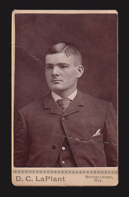 D. C. LaPlant, Rhinkelander, Wis. (Wisconsin USA, ateljé)