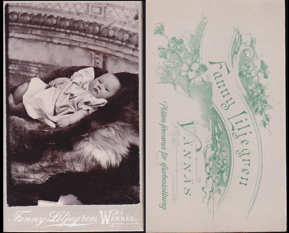 Fanny Henrietta Albertina Liljegren (1865-1941) Wännäs (fotograf)