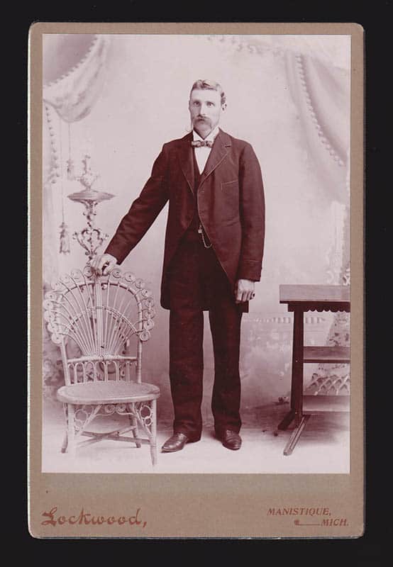 Lockwood, Manistique, Mich. (Michigan USA, ateljé)