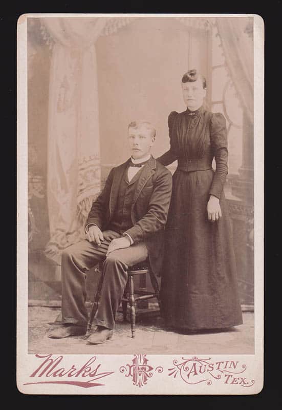 Marks, Austin Tex. (Texas USA, ateljé)