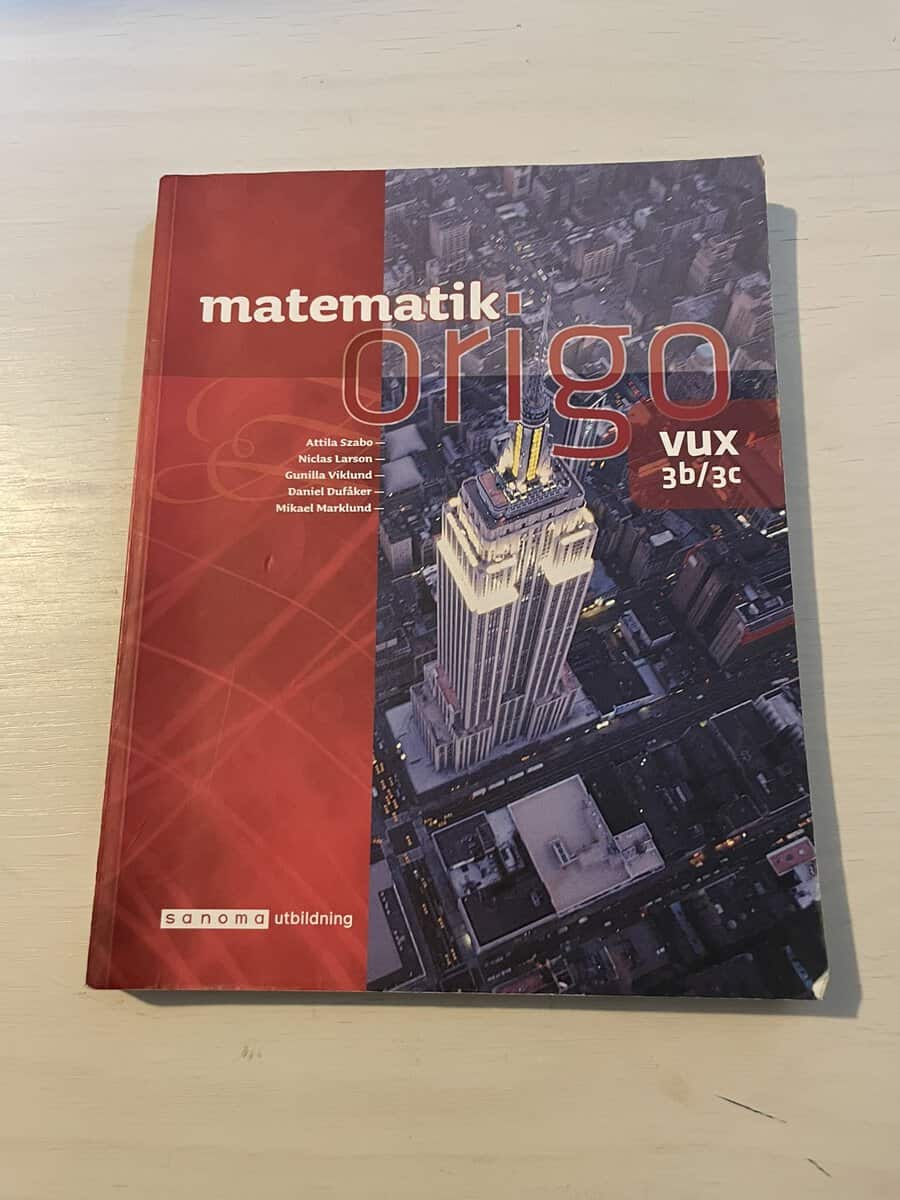 Attila Szabo : Matematik Origo vux 3b/3c