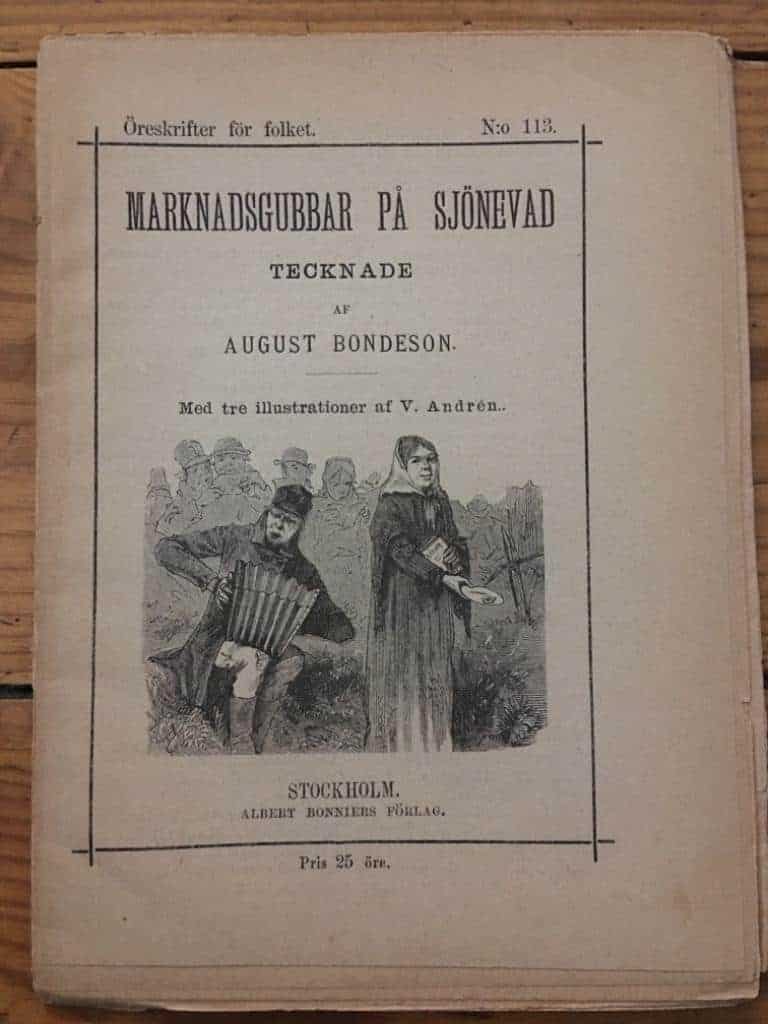 August Bondeson : Marknadsgubbar på Sjönevad