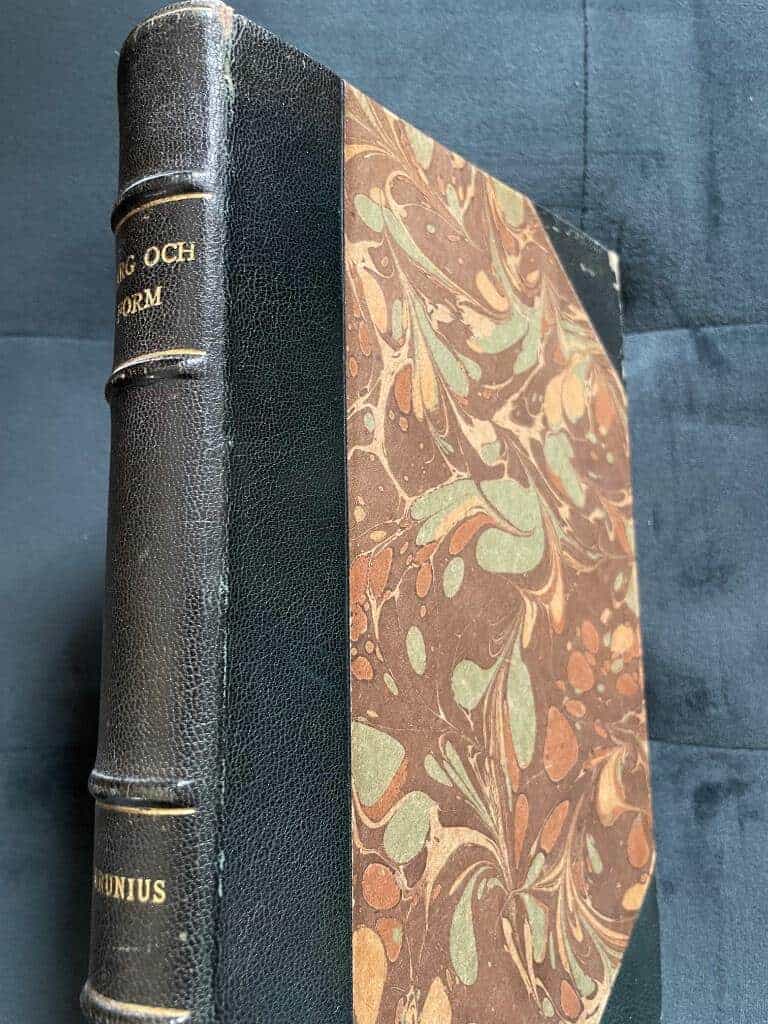 August. Brunius : Färg och form