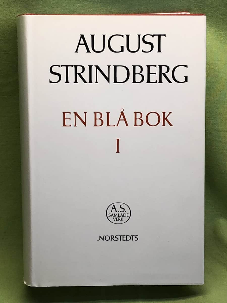August Strindberg : En blå bok