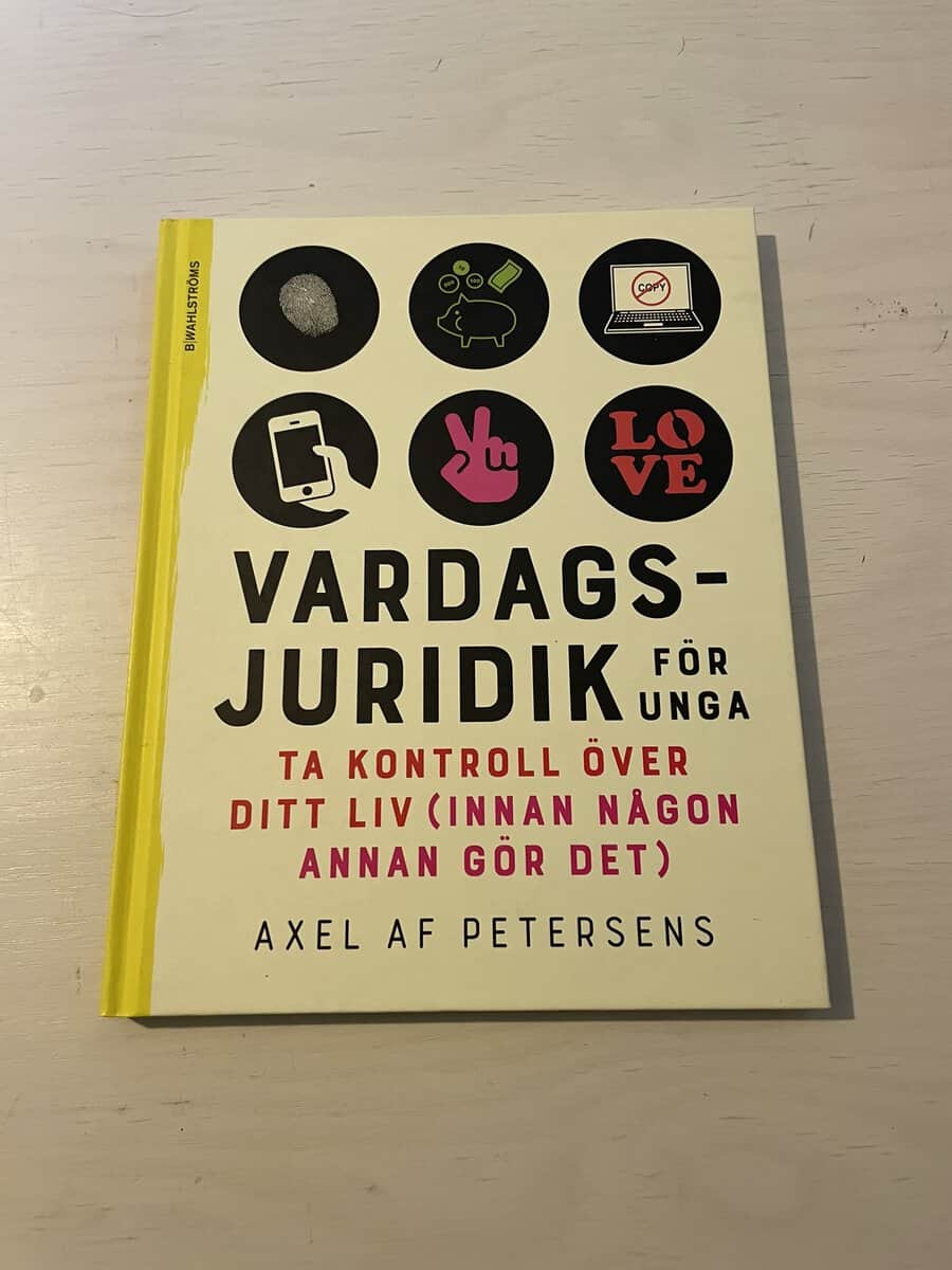 Axel af Petersens : Vardagsjuridik för unga