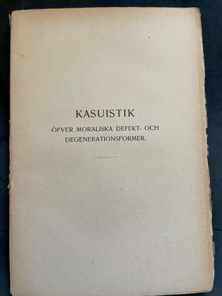 Axel Herrlin : Tillräknelighet och själssjukdom
