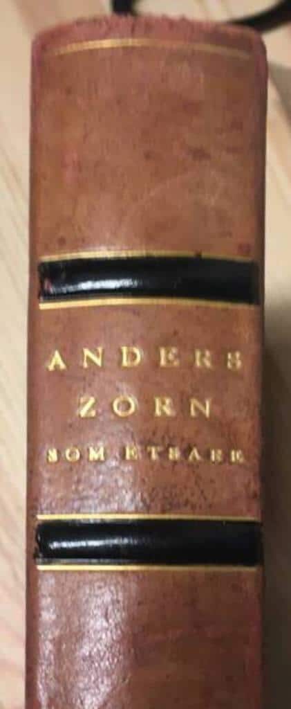 Axel L Romdahl : Zorn som etsare