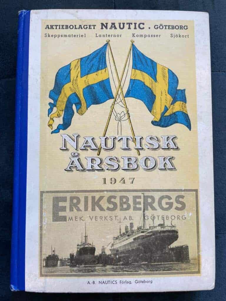 Axel S. Blomgren : Nautisk årsbok 1947