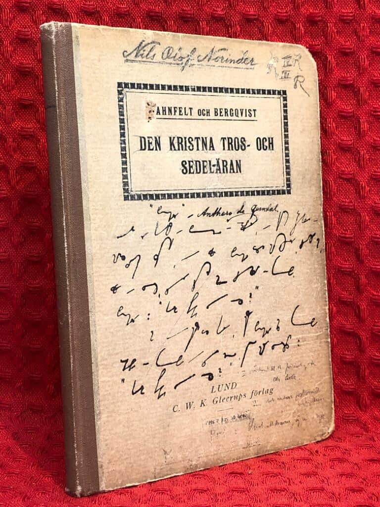 B Json Bergqvist O Ahnfelt : Den kristna tros- och sedeläran