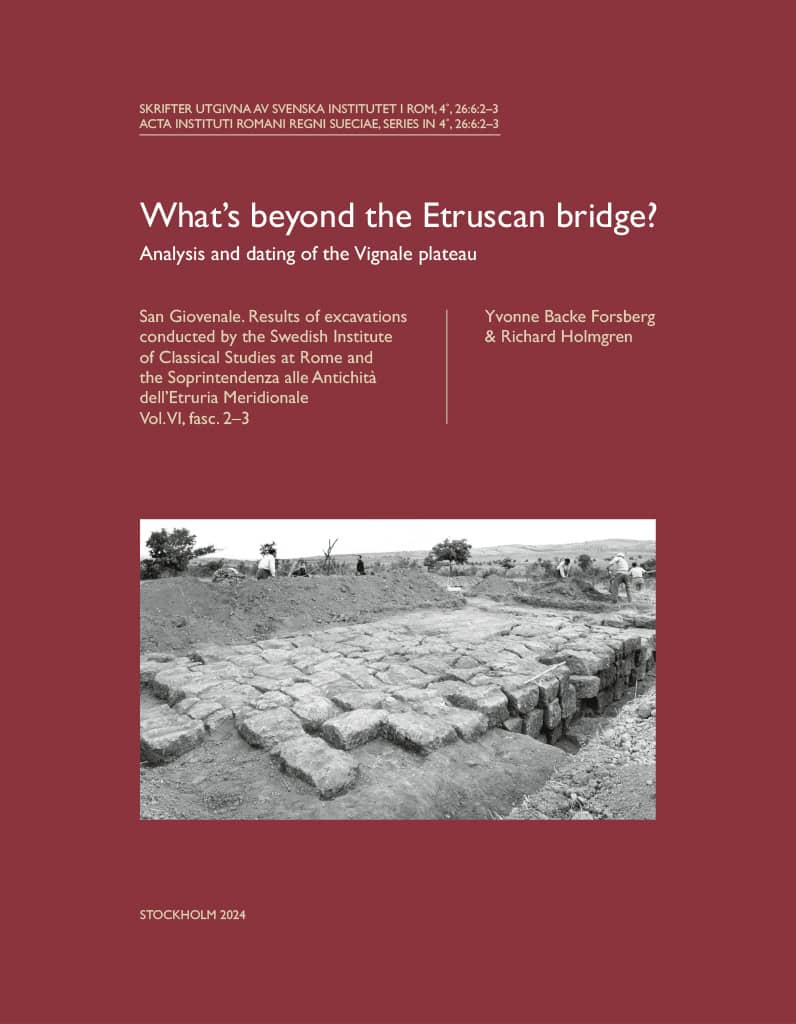 Backe Forsberg, Yvonne ; Holmgren, Richard : San Giovenale, vol. 6, fasc. 2-3