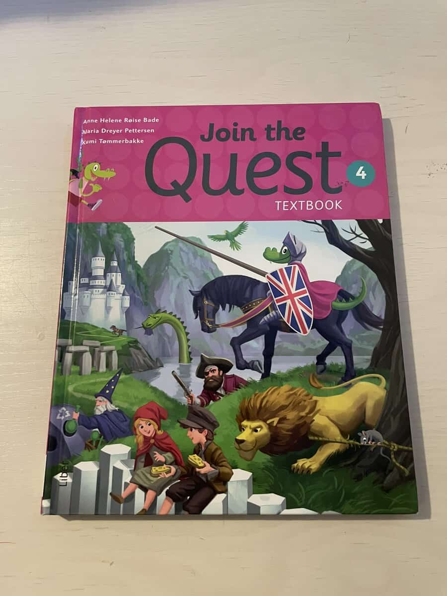 Bade, Anne Helene Røise, Pettersen, Maria Dreyer, Tømmerbakke, Kumi : Join the Quest 4 - Textbook