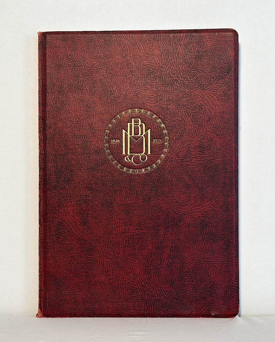 [Bank ; Rumänien] : Banque Marmorosch Blank & Co. Société anonyme 1848-1923