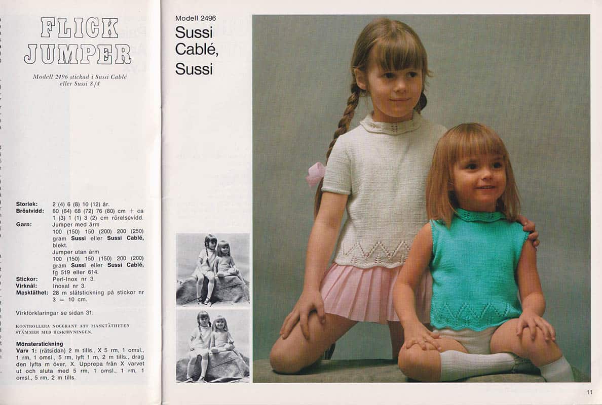 Barnstickat. Häfte nr 38