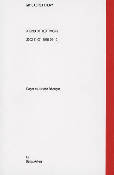 Bengt Adlers : My Sacret Diery