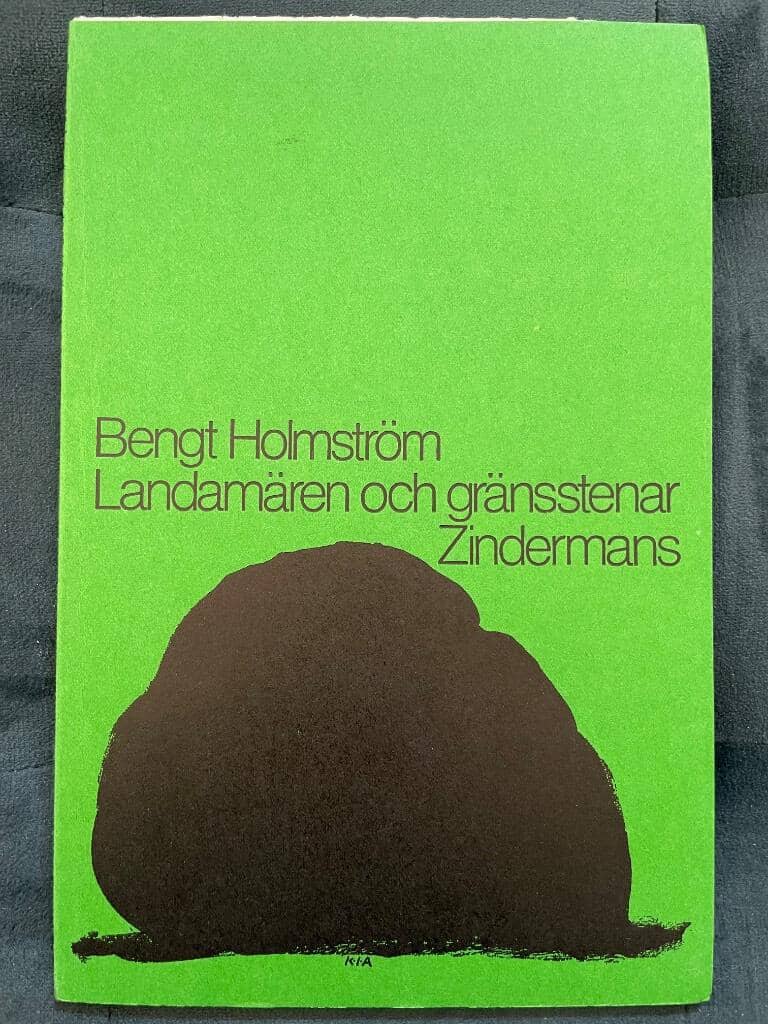 Bengt Holmström : Landamären och gränsstenar