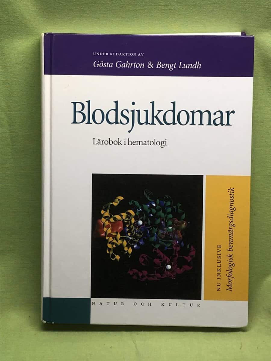 Bengt Lundh Gösta Gahrton : Blodsjukdomar lärobok i hematologi