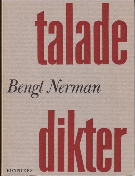 Bengt Nerman : Talade dikter