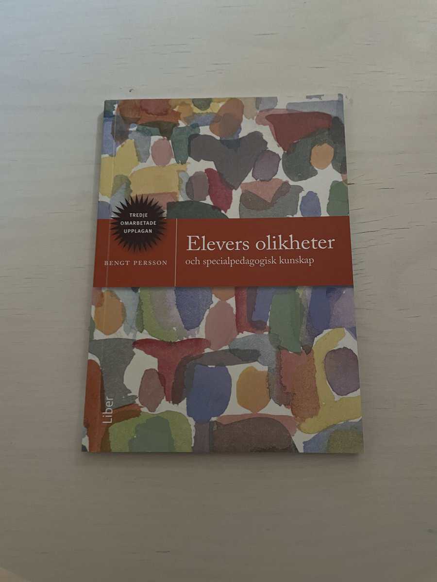 Bengt Persson : Elevers olikheter och specialpedagogisk kunskap