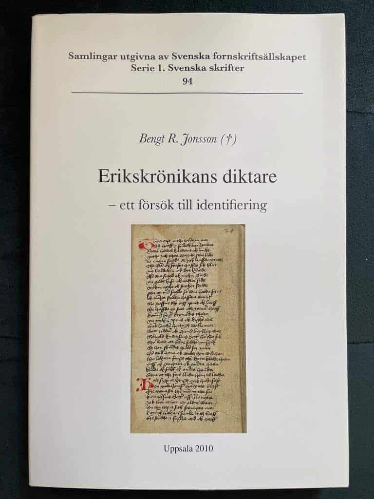 Bengt R. Jonsson : Erikskrönikans diktare