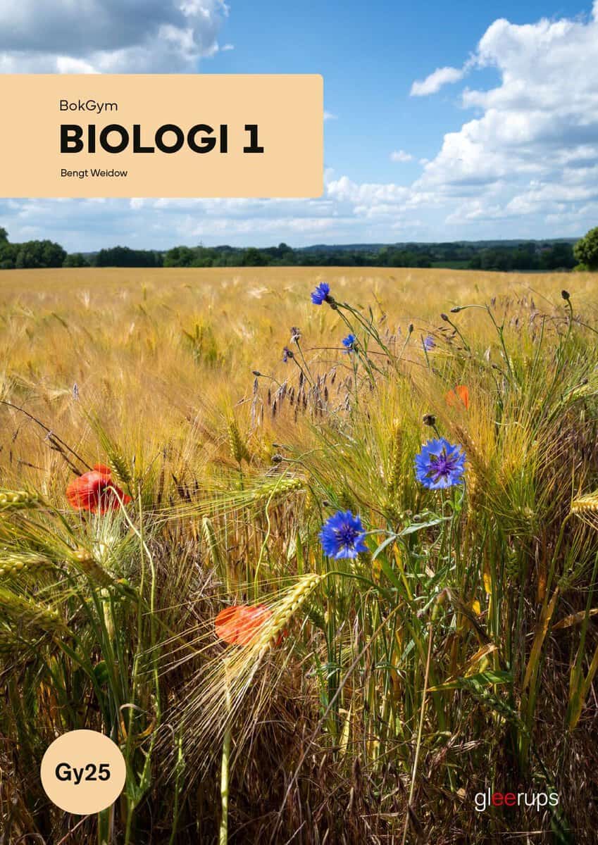 Bengt Weidow : BokGym Biologi 1, bok, Gy25