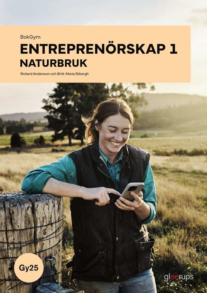 Bengt Weidow : BokGym Entreprenörskap 1, Naturbruk, bok, Gy25