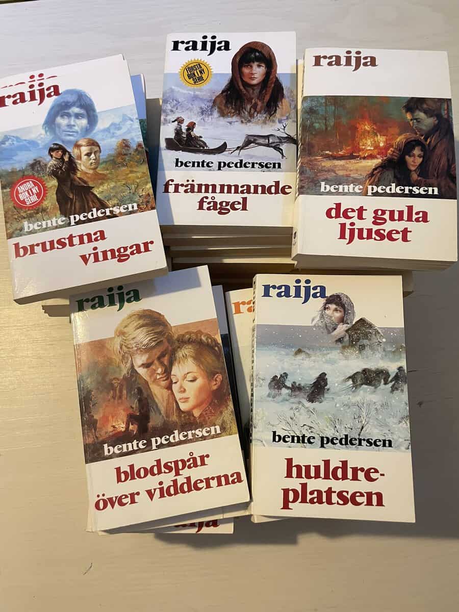 Bente Pedersen : Raija 1-40 - Hela serien