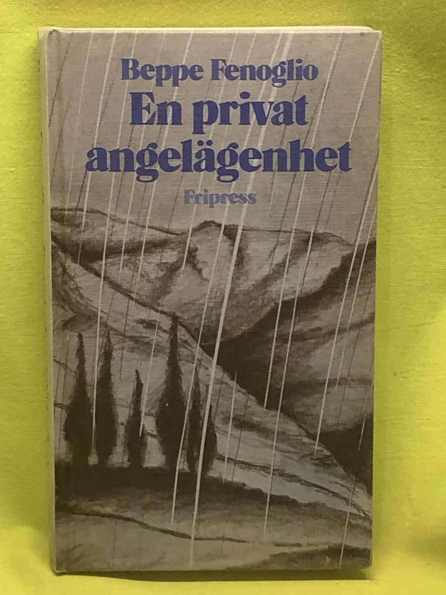 Beppe Fenoglio : En privat angelägenhet roman