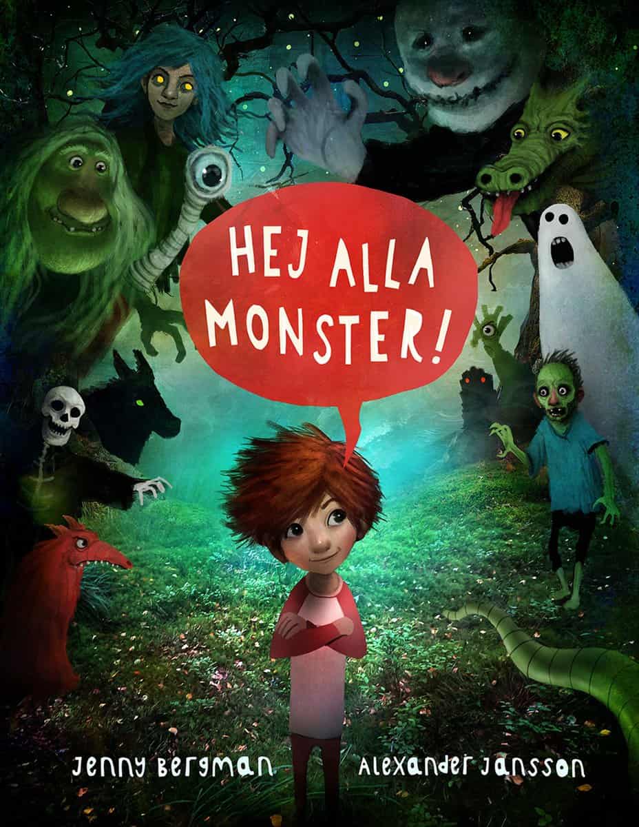 Bergman, Jenny ; Jansson, Alexander : Hej alla monster!