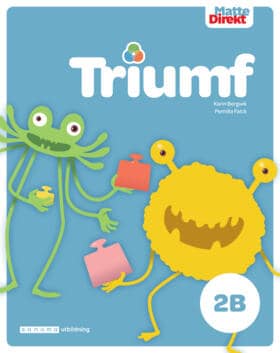 Bergwik, Karin ; Falck, Pernilla : Matte Direkt Triumf 2B Elevbok röd