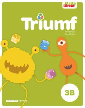Bergwik, Karin ; Falck, Pernilla : Matte Direkt Triumf 3B Elevbok röd
