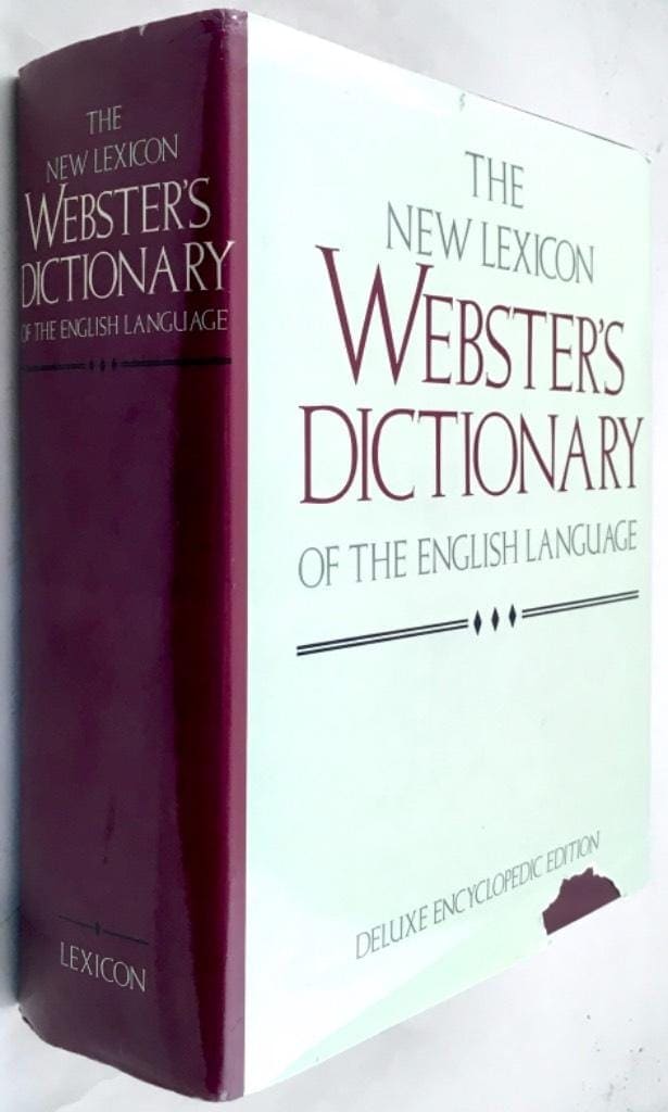 Bernard S. Crayne : The New Lexicon Webster's dictionary of the English language - Deluxe Encyclopedic edition