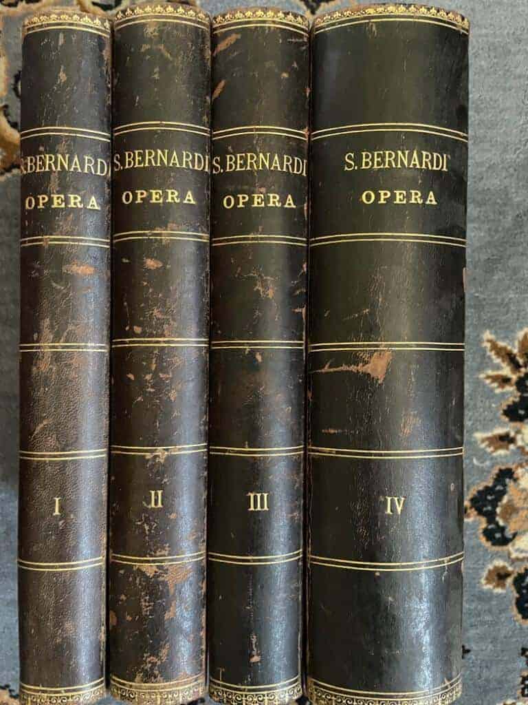 Bernardus Clarae-Vallensis ; Bernhard Claivaux: : SAECULUM XII S. BERNARDI ABBATIS PRIMI CLARAE-VALLENSIS OPERA OMNIA I-IV