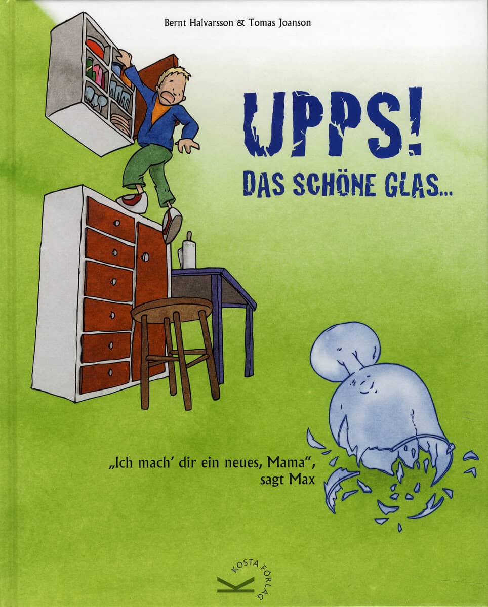 Bernt Halvarsson : Upps, das schöne Glas!